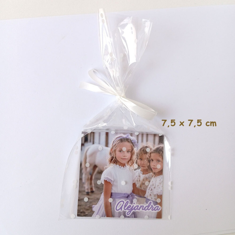 Imán de Comunión personalizado con foto, flexible (13)