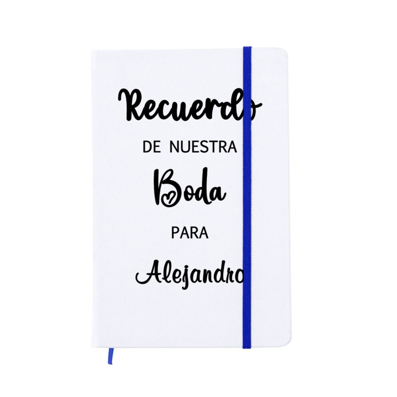 Libreta personalizada con frases de boda (4)