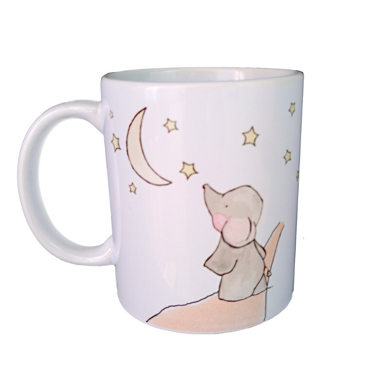 Taza de bautizo para niño, noche (3)