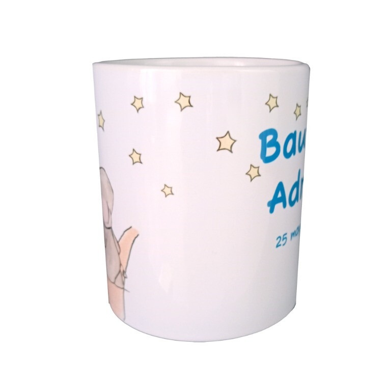 Taza de bautizo para niño, noche (4)