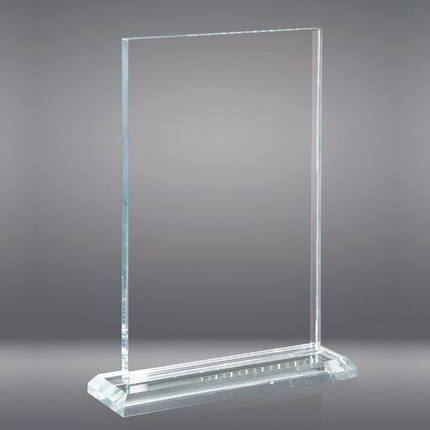 Placa homenaje cristal personalizada - Print Phone